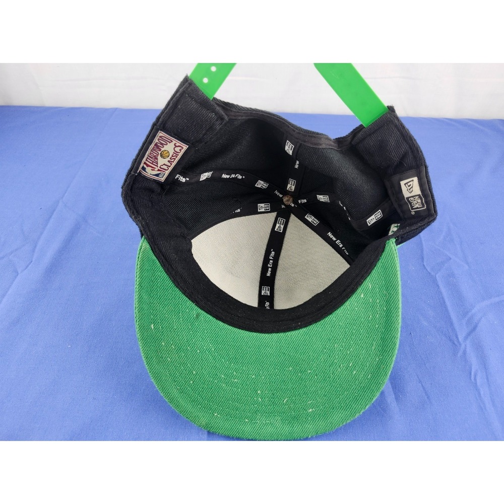 NBA Celtics **New Era 9FIFTY Snapback Cap Hat** USED Graffiti Font‎ - Picture 5 of 7